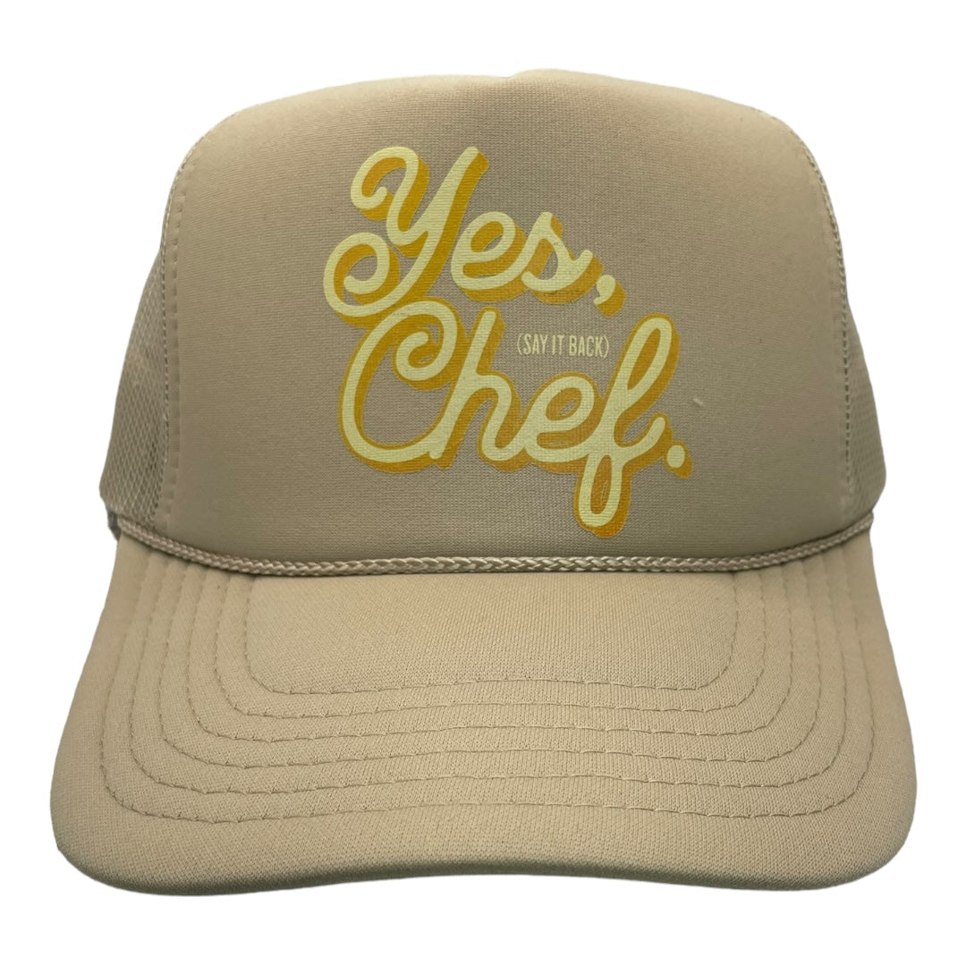 Otto Foam Hat - Yes Chef (say it back)