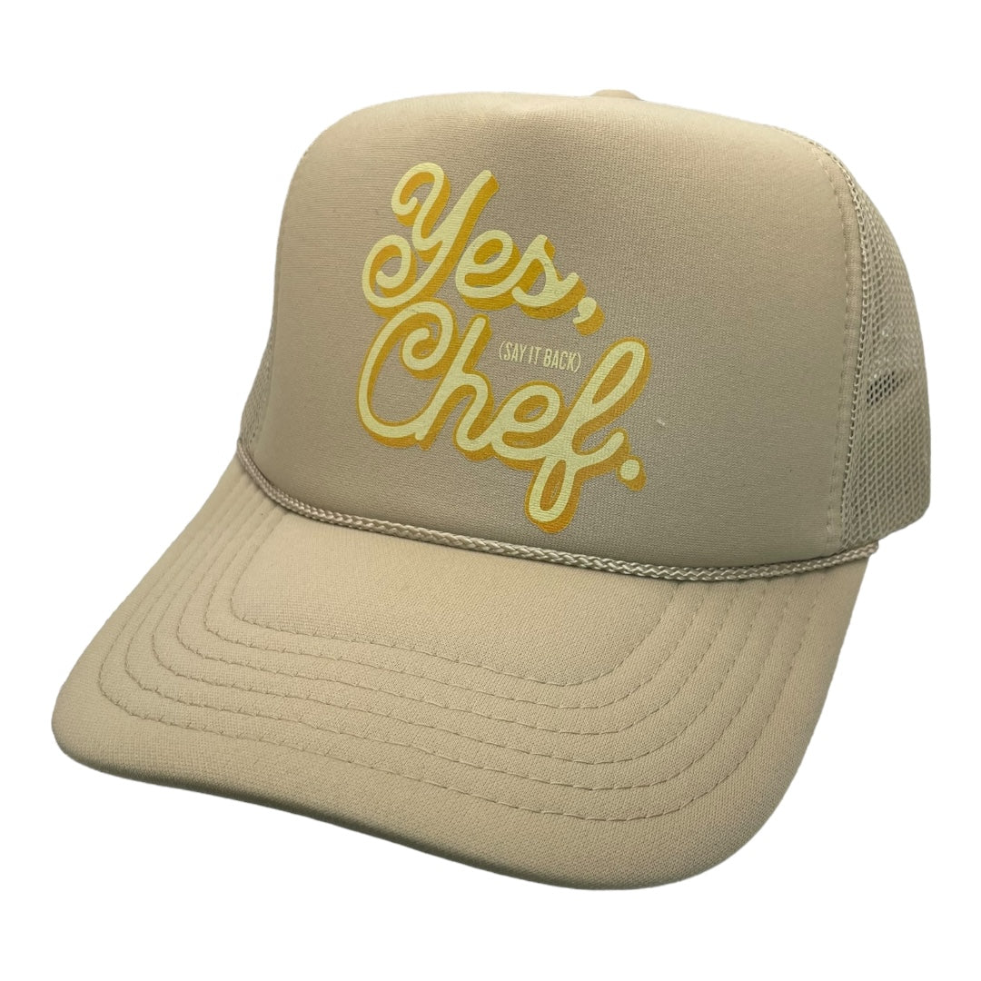 Otto Foam Hat - Yes Chef (say it back)